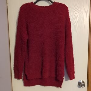 Sweater Women's Size Large Color Burgundy